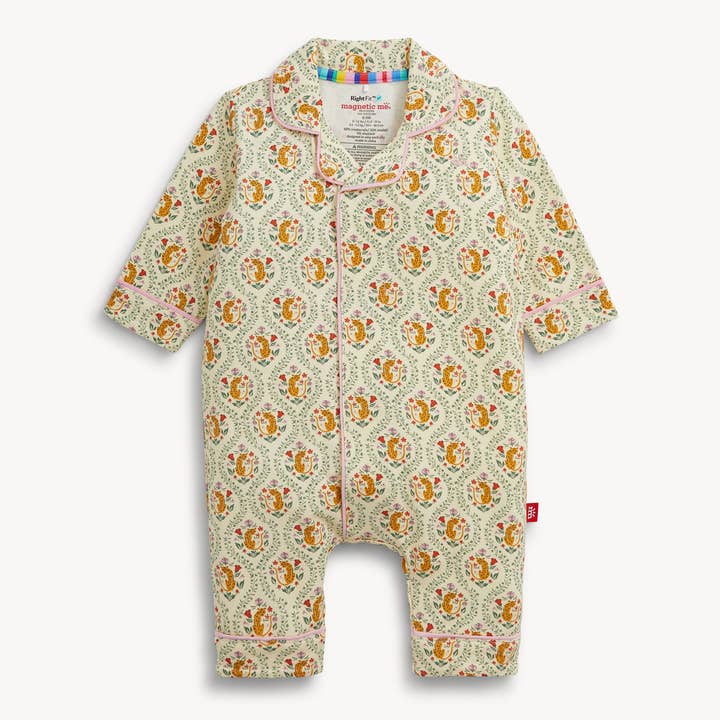 Fleur Sauvage Ruffle Pant Romper with Piping | Magnetic Me - From Me To You