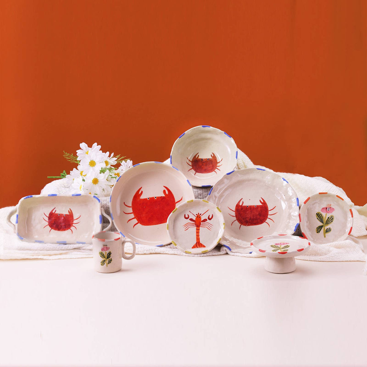Flower Trinket Tray-Ceramic Ring Dish-Jewelry Tray- Bloom - From Me To You