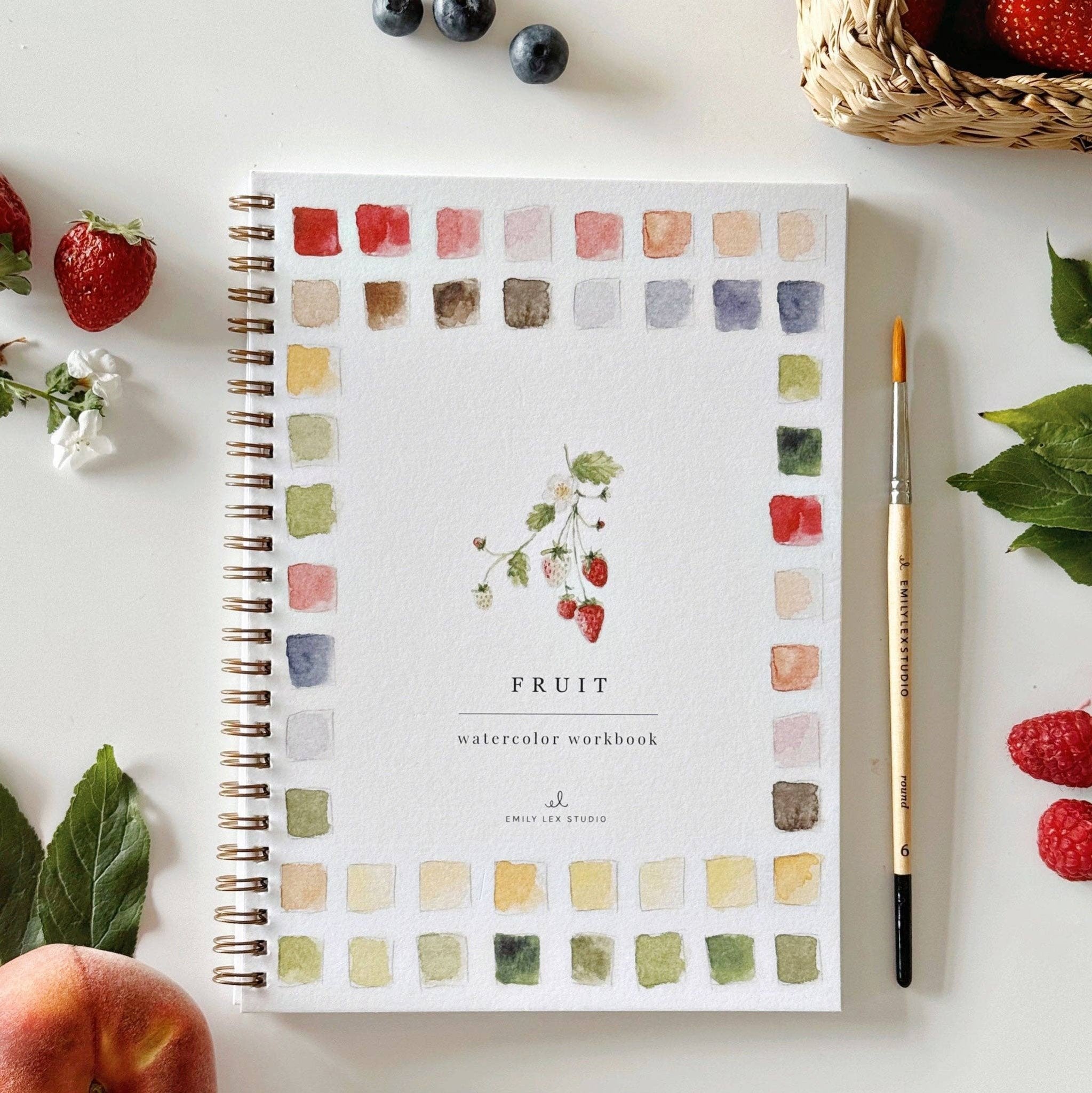 Fruit watercolor workbook - From Me To You