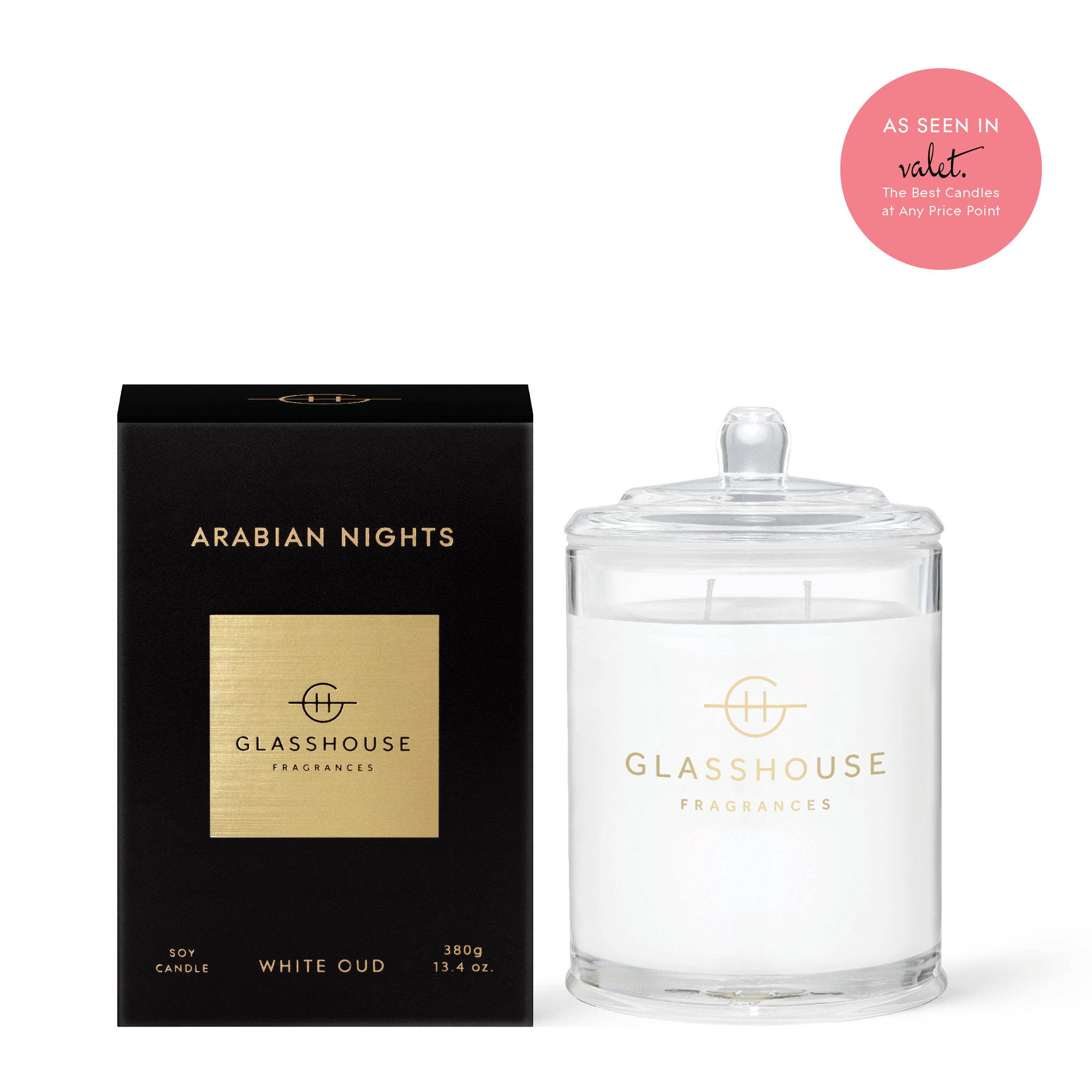 Glasshouse 13.4 oz. Candle - Arabian Nights - From Me To You