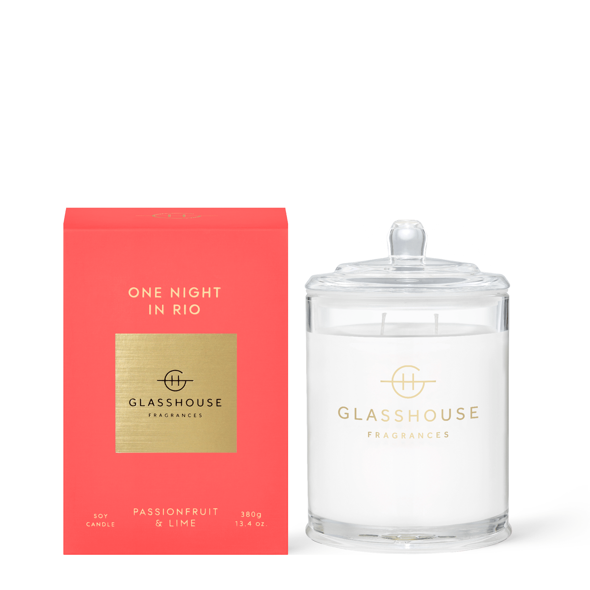 Glasshouse 13.4 oz Candle - One Night in Rio - From Me To You