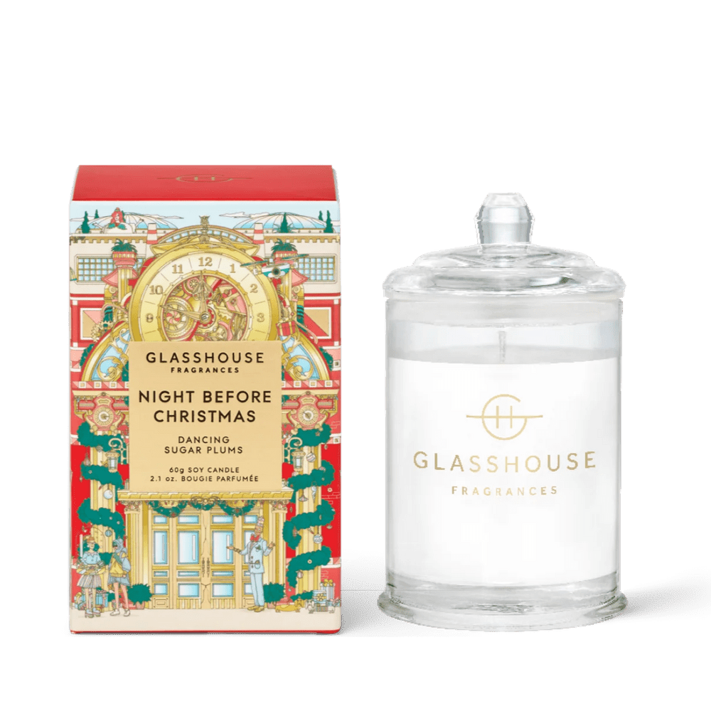 Glasshouse 2.11 oz. Candle - Christmas - Night Before Christmas - 25 - From Me To You