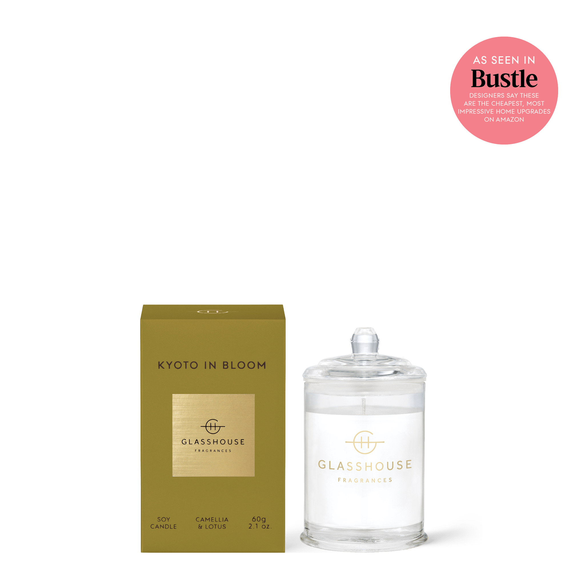 Glasshouse Candle 2.1 oz. - Kyoto In Bloom - From Me To You