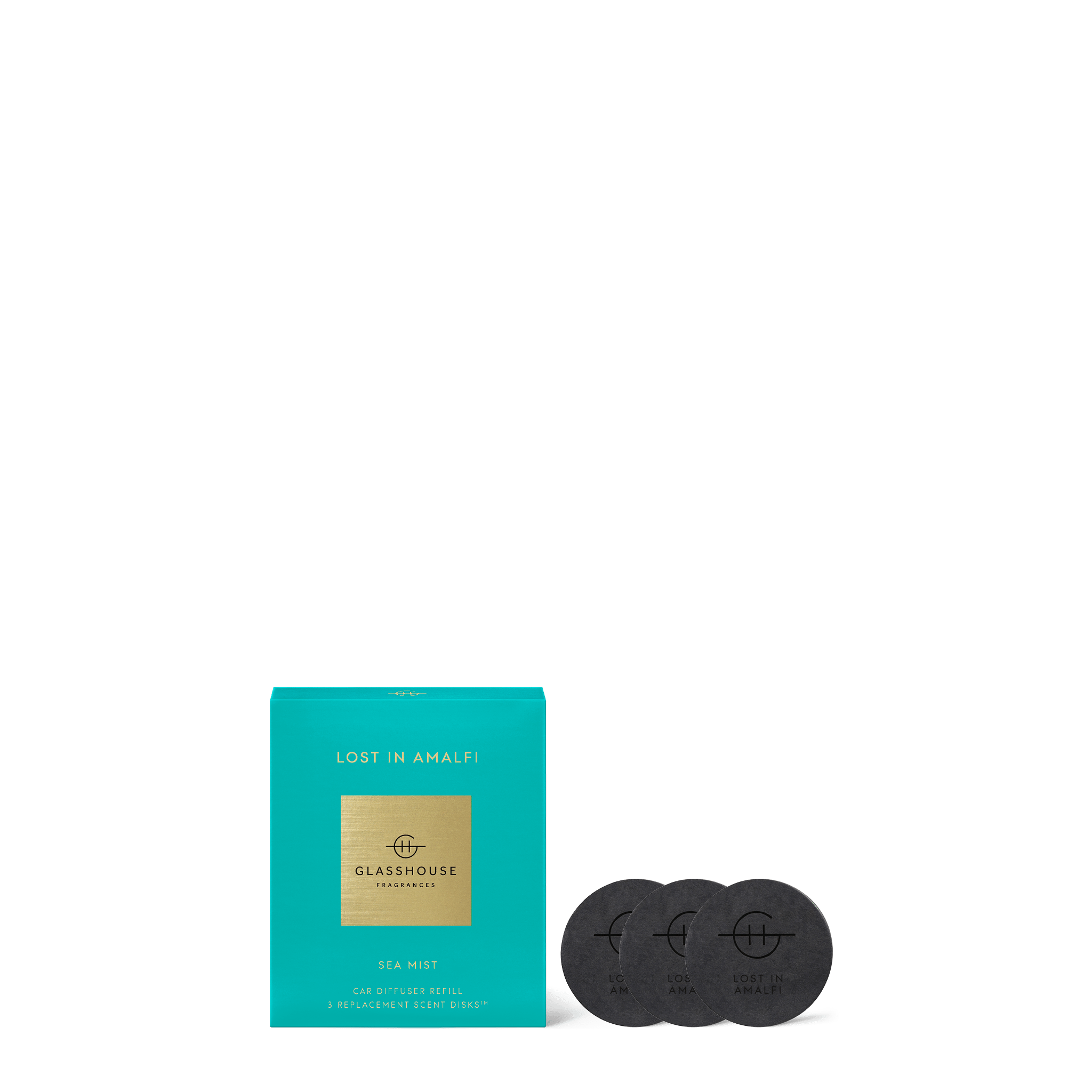 Glasshouse - Car Diffuser - Lost in Amalfi - From Me To You