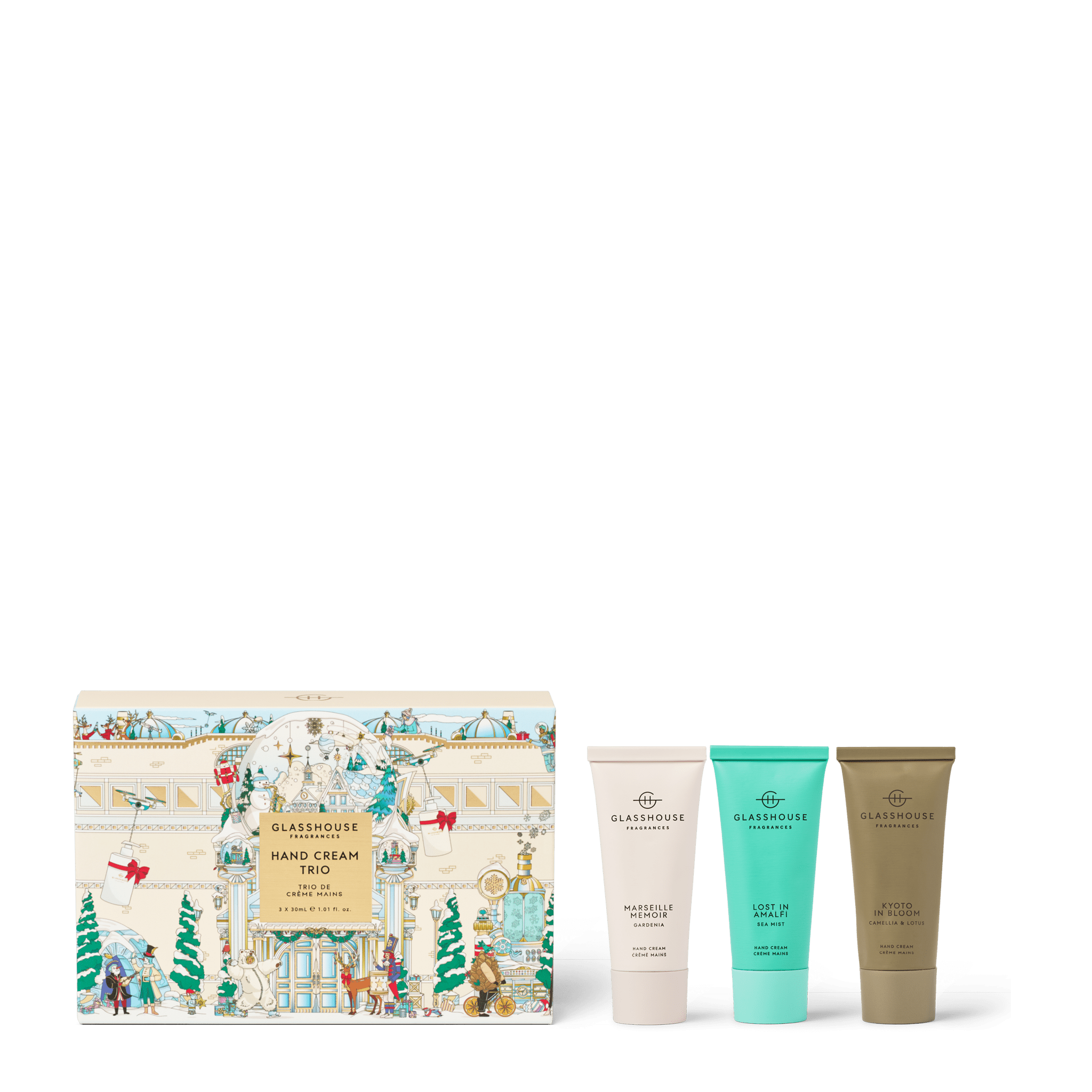 Glasshouse Hand Cream Trio - Christmas 25 - From Me To You