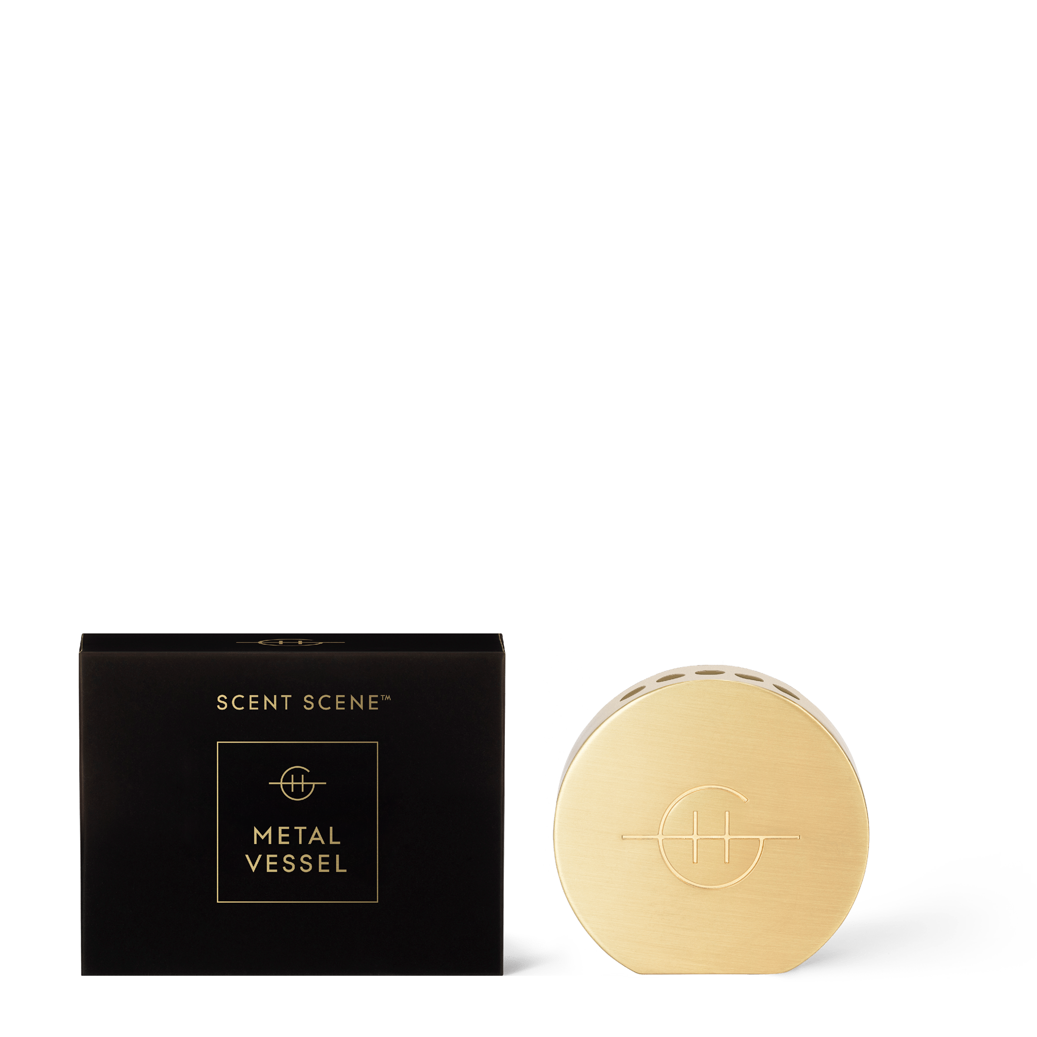 Glasshouse Scent Scene Vessel - Gold - From Me To You