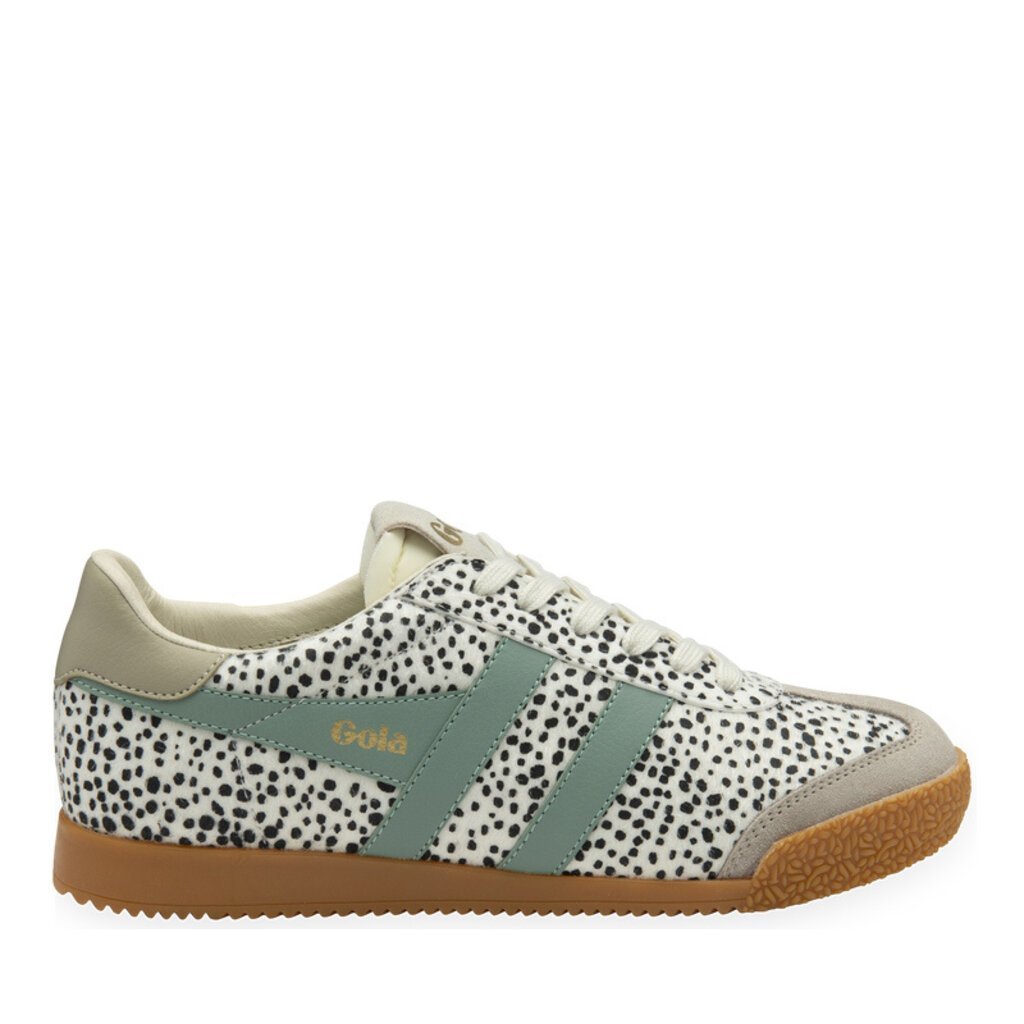 Gola - WOMEN'S ELAN SAVANNA SNEAKERS - Cheetah/Feather Grey/Green Mist - From Me To You