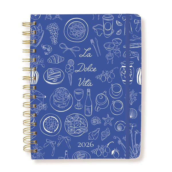 Graphique - Dolce Vita 6 x 8 18 - Month Hardbound Spiral Planner - From Me To You