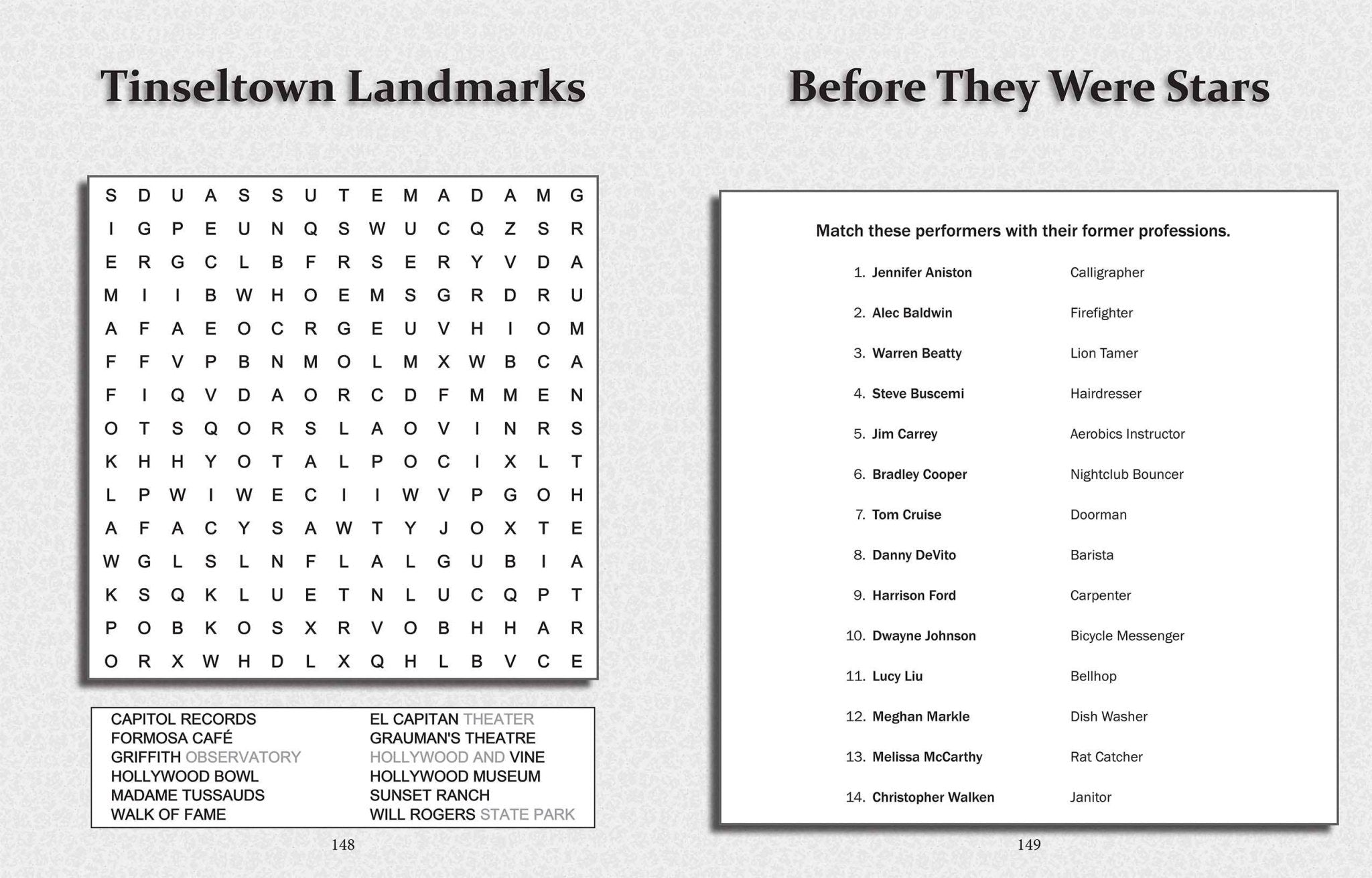 Great American Movie Night Puzzle Book - From Me To You