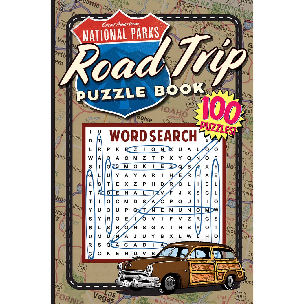 Great American National Parks Road Trip Puzzle Book - From Me To You