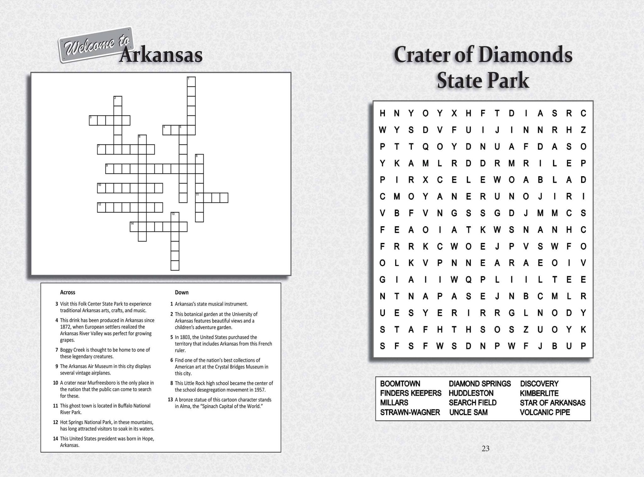 Great American Southeastern Road Trip Puzzle Book - From Me To You