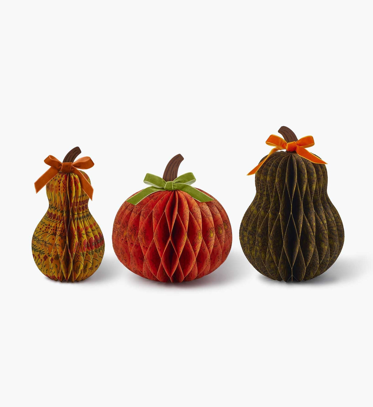 Harvest Honeycomb Gourd Decor Set of 3 | Rifle Paper Co. - From Me To You