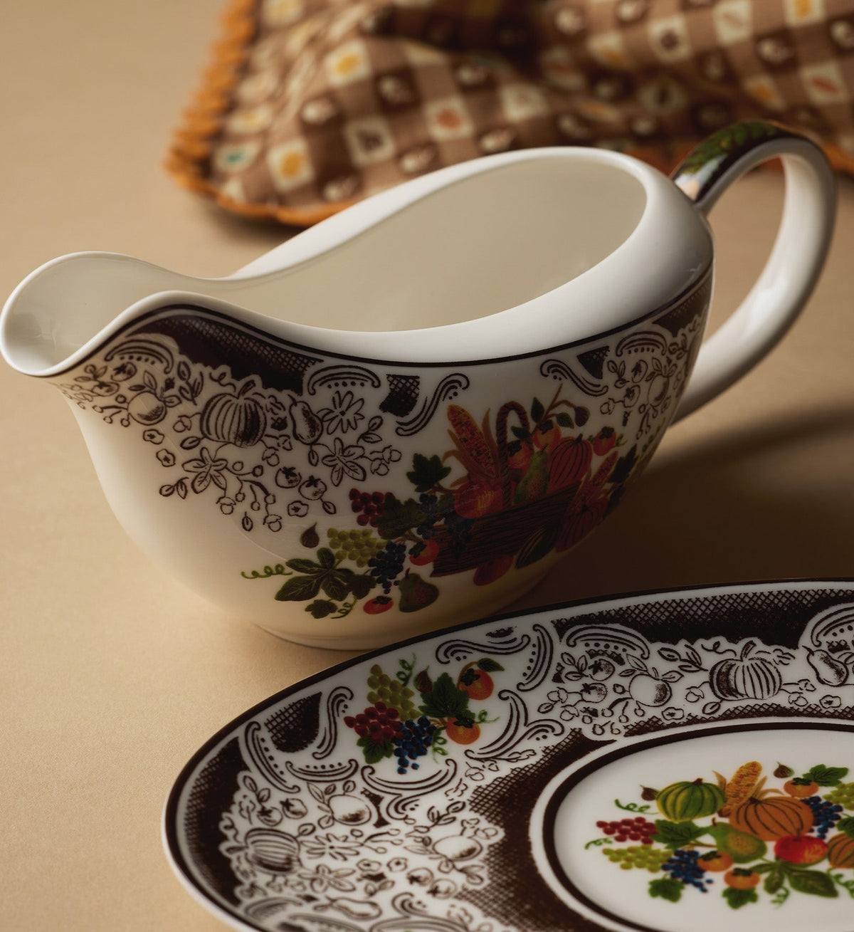 Harvest Porcelain Gravy Boat | Rifle Paper Co. - From Me To You