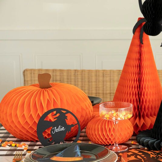 Hester & Cook - Honeycomb Pumpkins Set of 3 - From Me To You