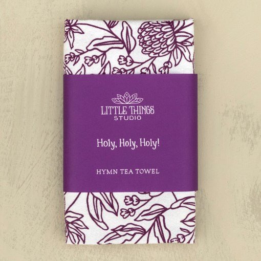 Holy, Holy, Holy! Hymn Tea Towel — 24"x20" - From Me To You