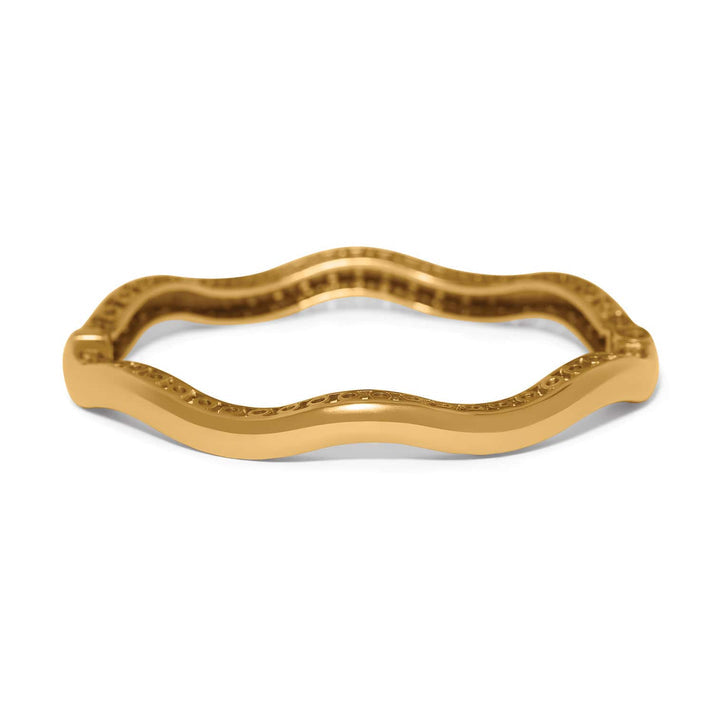 Brighton Inner Circle Slim Hinged Bangle-Gold