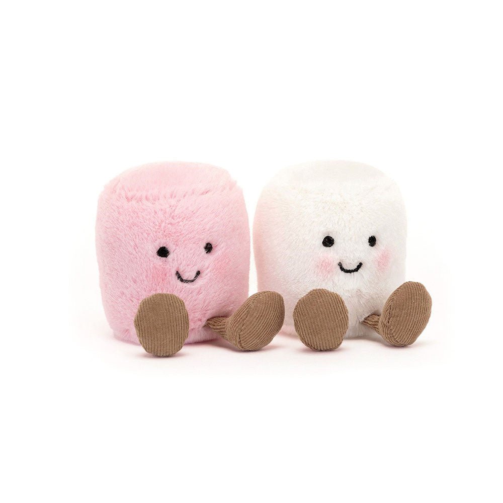 Jellycat - Amuseables Pair of Marshmallows Bag Charm - From Me To You