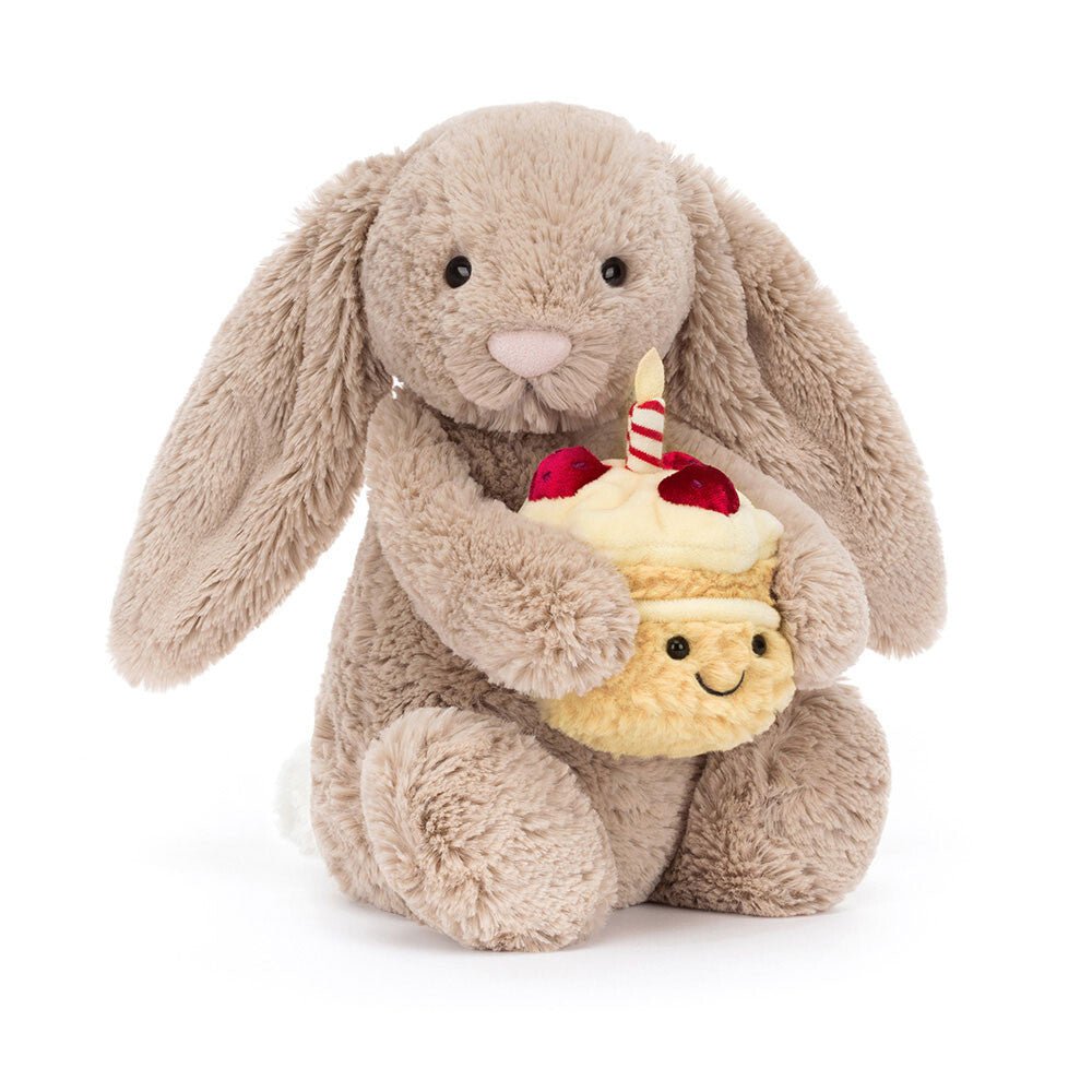 Jellycat Bashful Beige Bunny Birthday - From Me To You