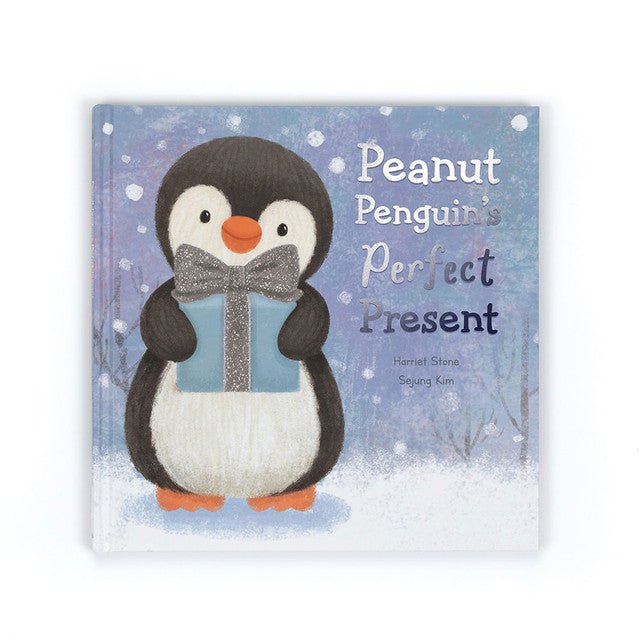 Jellycat Peanut Penguin’s Perfect Present Book - From Me To You
