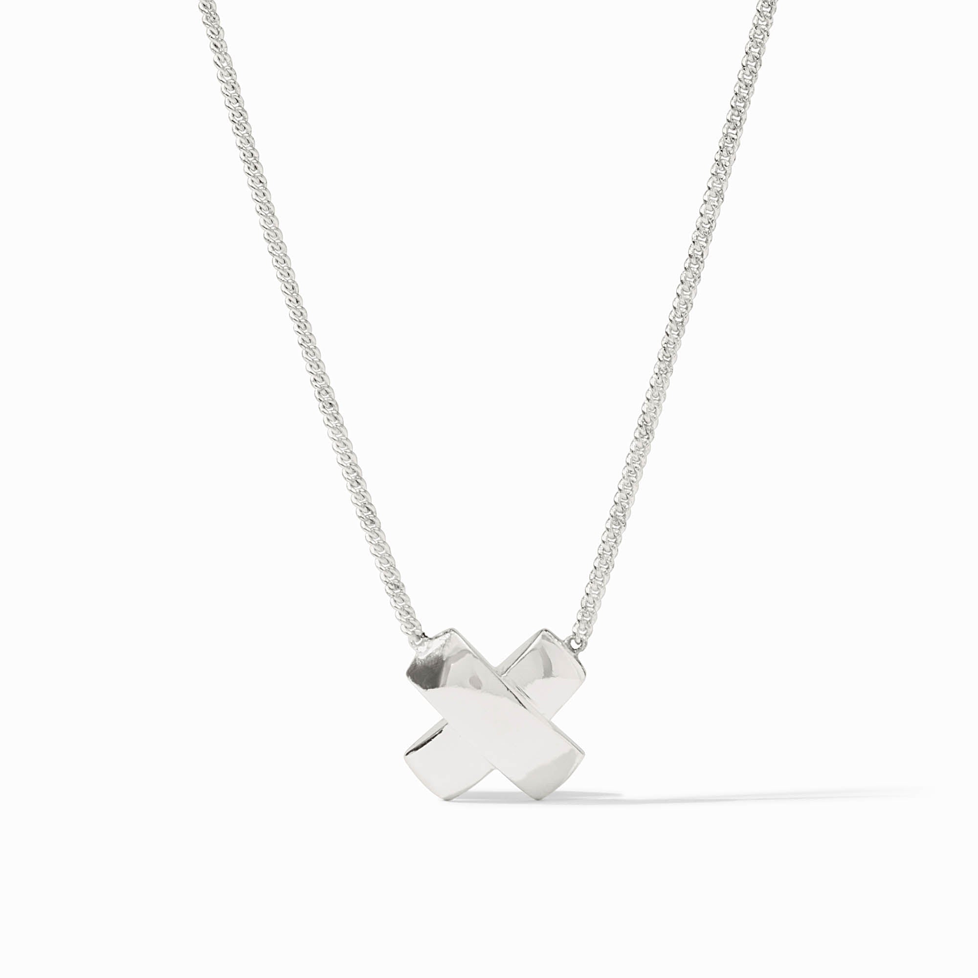 JULIE VOS Catalina X Delicate Necklace - Silver - From Me To You