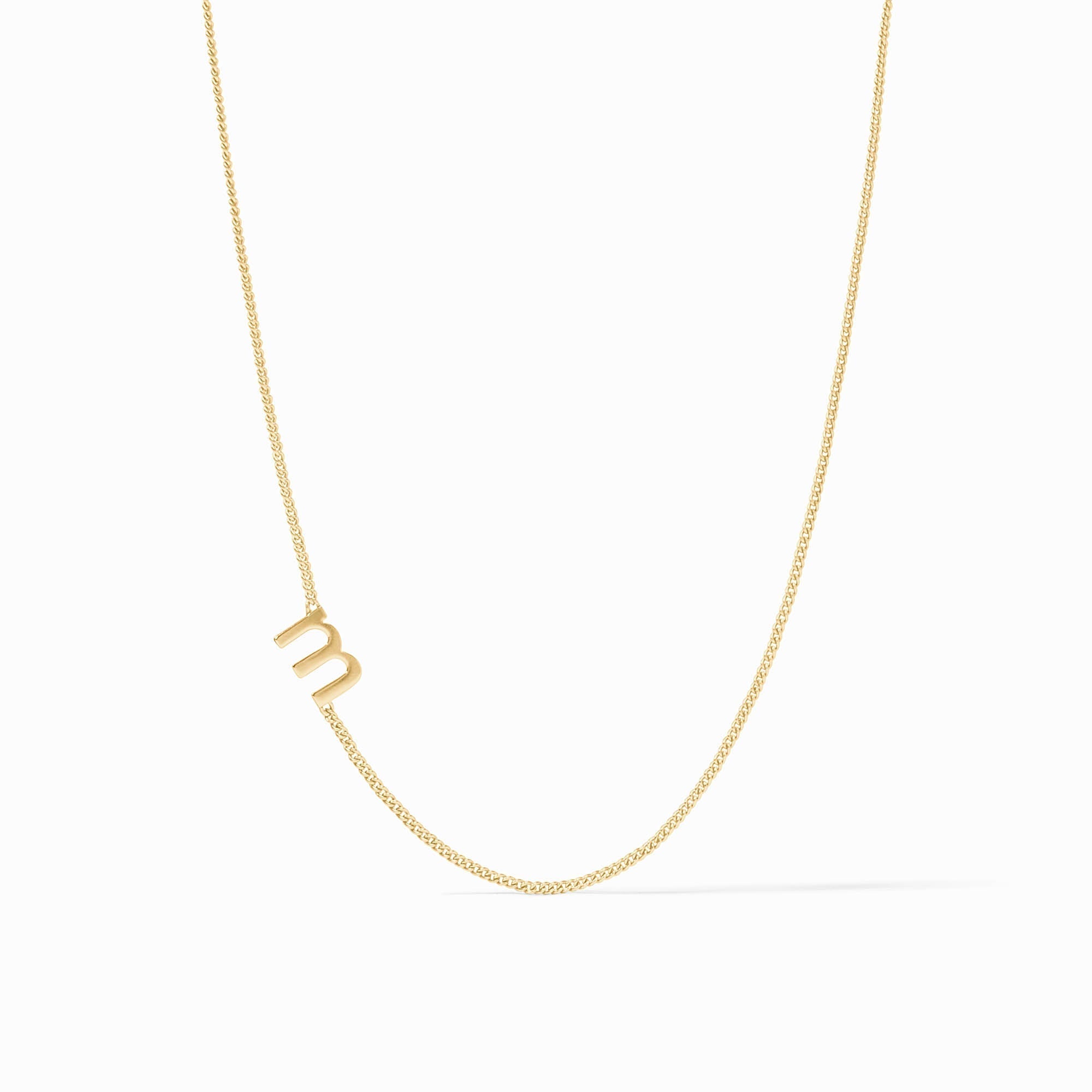 JULIE VOS Initial Delicate Necklace - M - Gold - OS - From Me To You