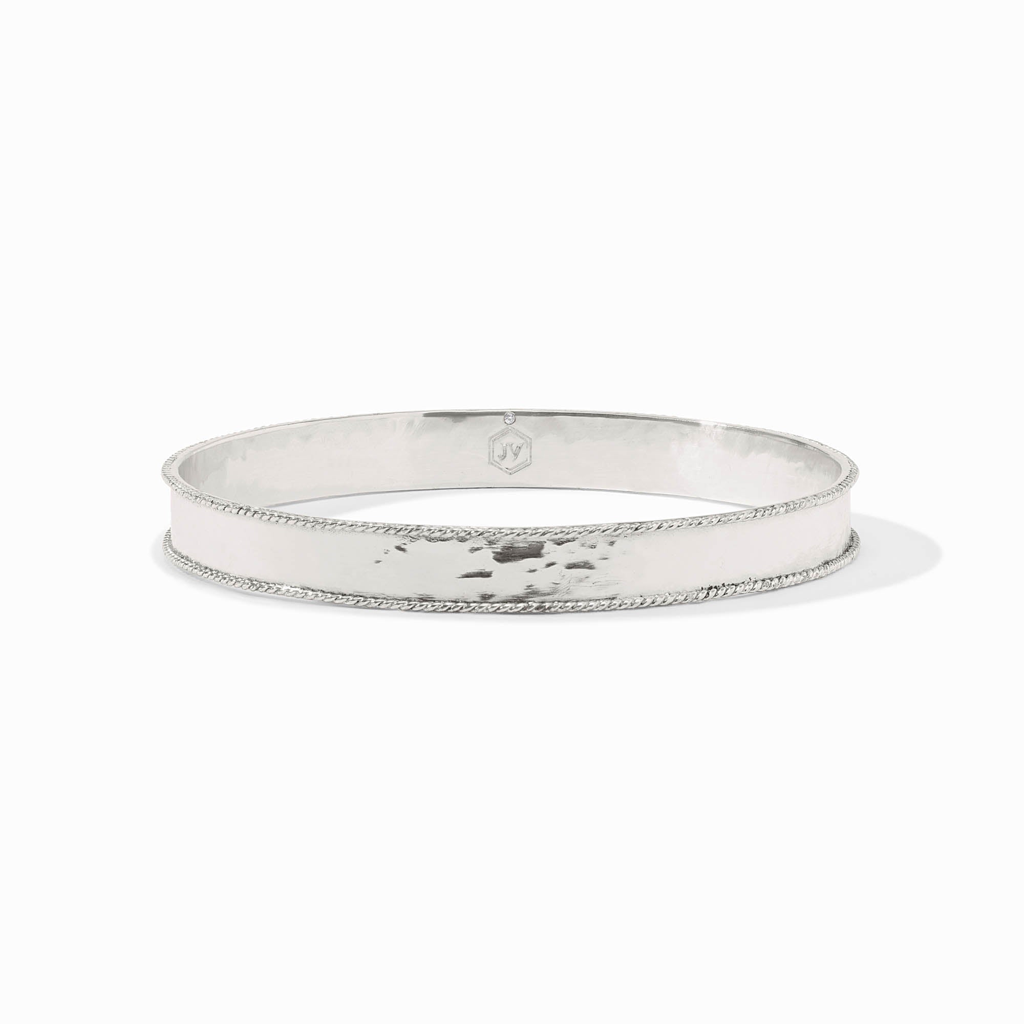 JULIE VOS Savoy Bangle - Silver - From Me To You
