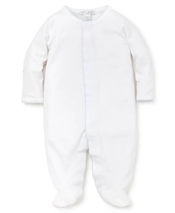 kissy kissy-Basic Footie White/Blue - From Me To You