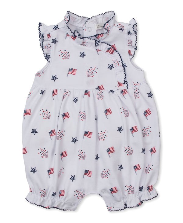 kissy kissy - Star - Spangled Freedom Ruffle Playsuit Sale - From Me To You