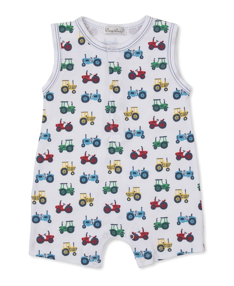 kissy kissy - Trusty Tractors Sleeveless Playsuit - From Me To You