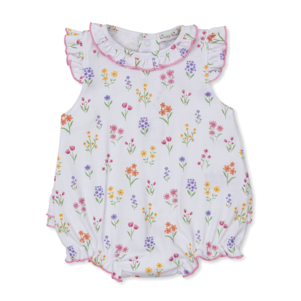 kissy kissy - White Summer Wildflowers Bubble - From Me To You