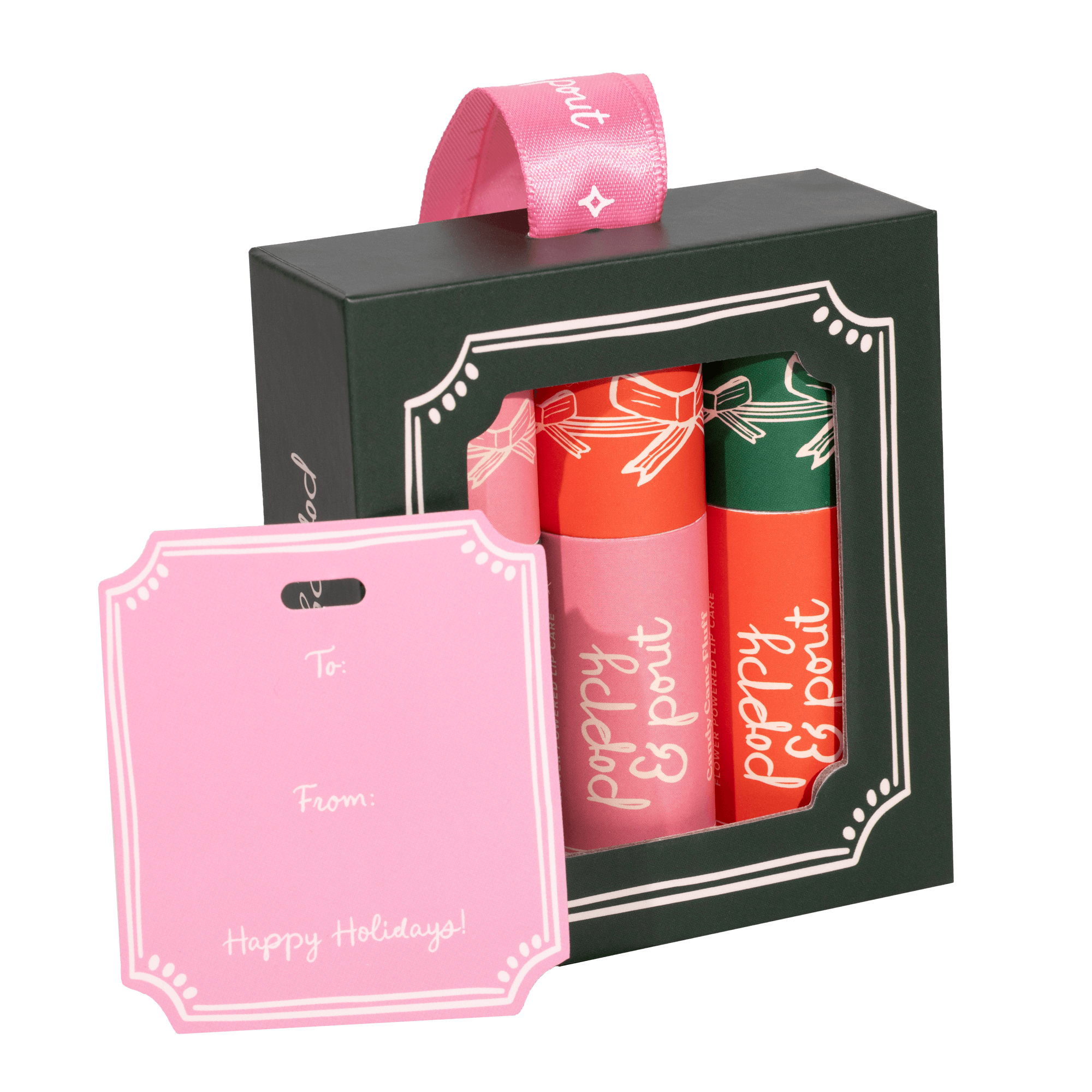 Limited Edition, Lip Balm Trio, Holiday, Ornament - From Me To You