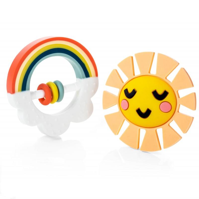 Little Rainbow Baby Teether Toy Set - From Me To You