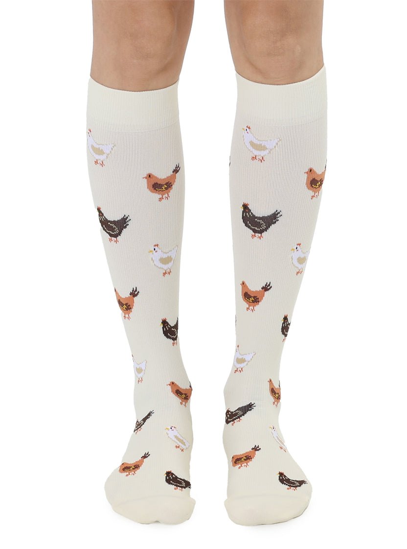 Living Royal Compression Socks-Chicken - From Me To You