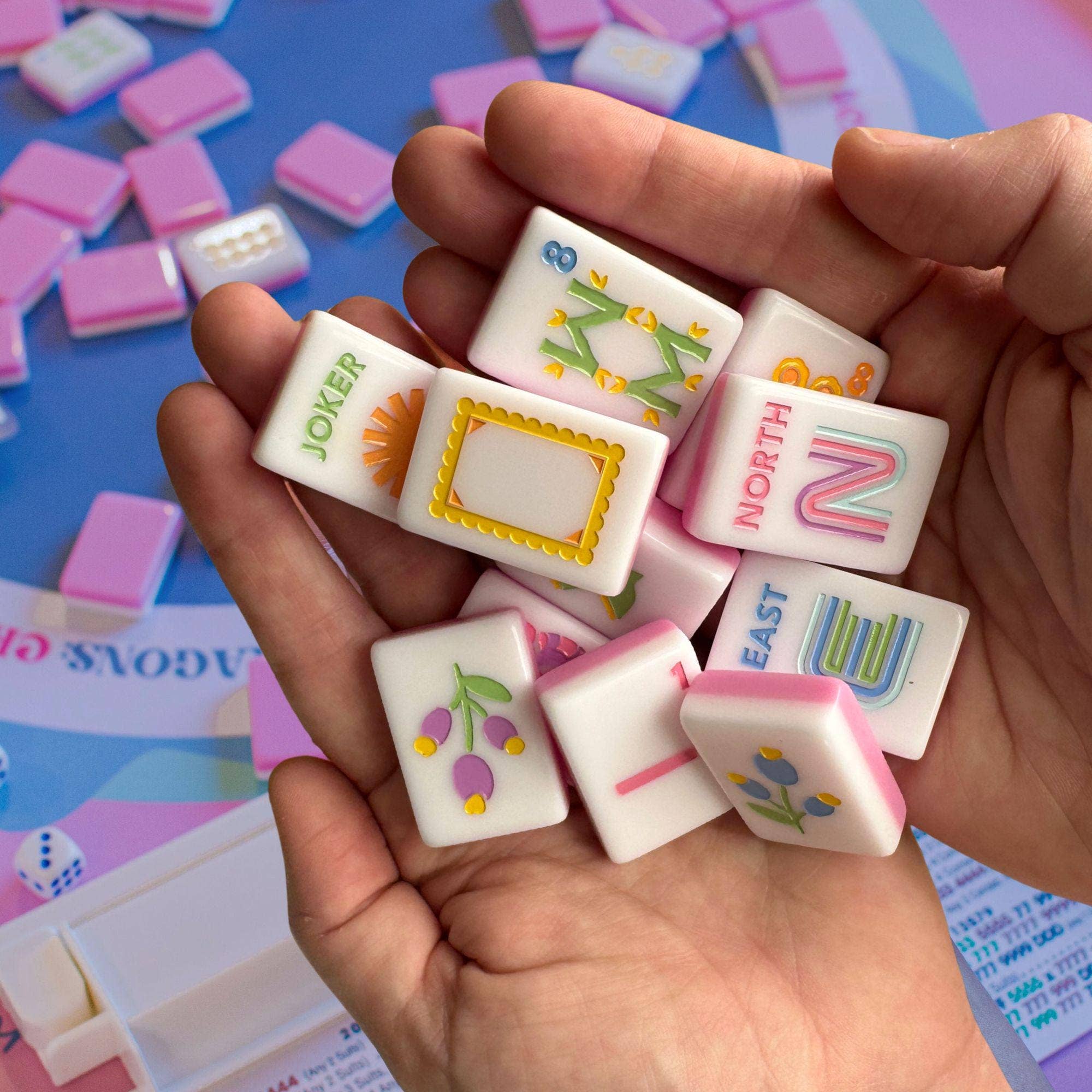 Luna Tiles - Heirloom Engraved Mahjong Tile Set - Modern - From Me To You