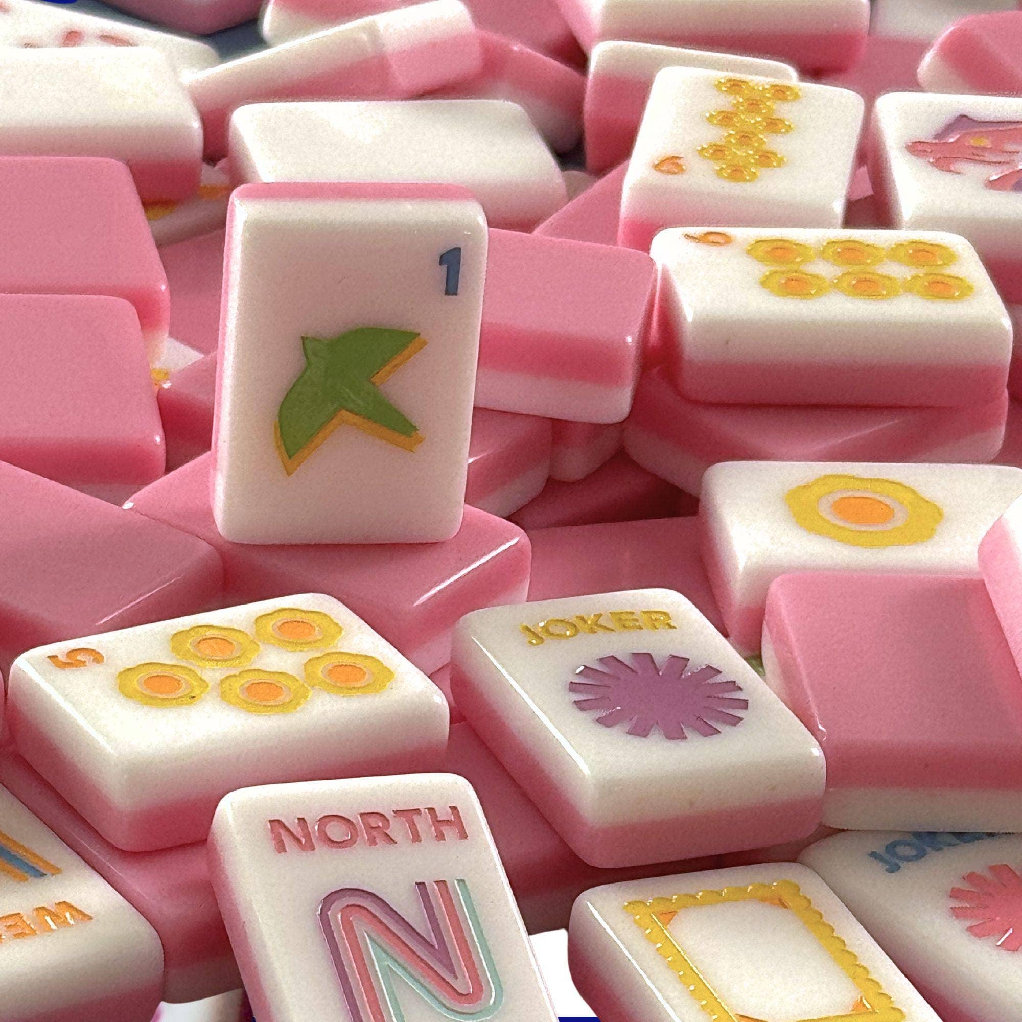 Luna Tiles - Heirloom Engraved Mahjong Tile Set - Modern - From Me To You