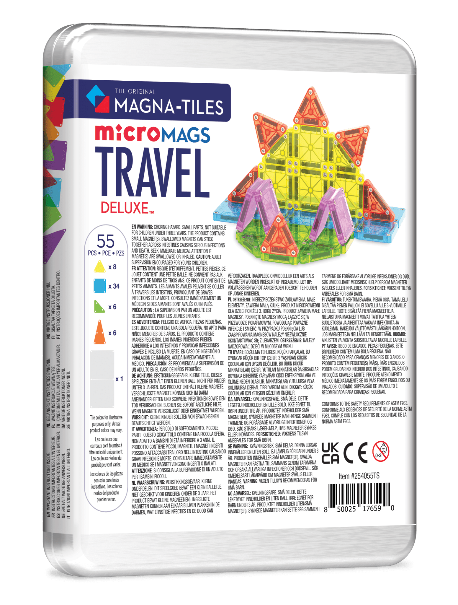 Magna - Tiles Travel Set Deluxe 55 - Piece Set - From Me To You