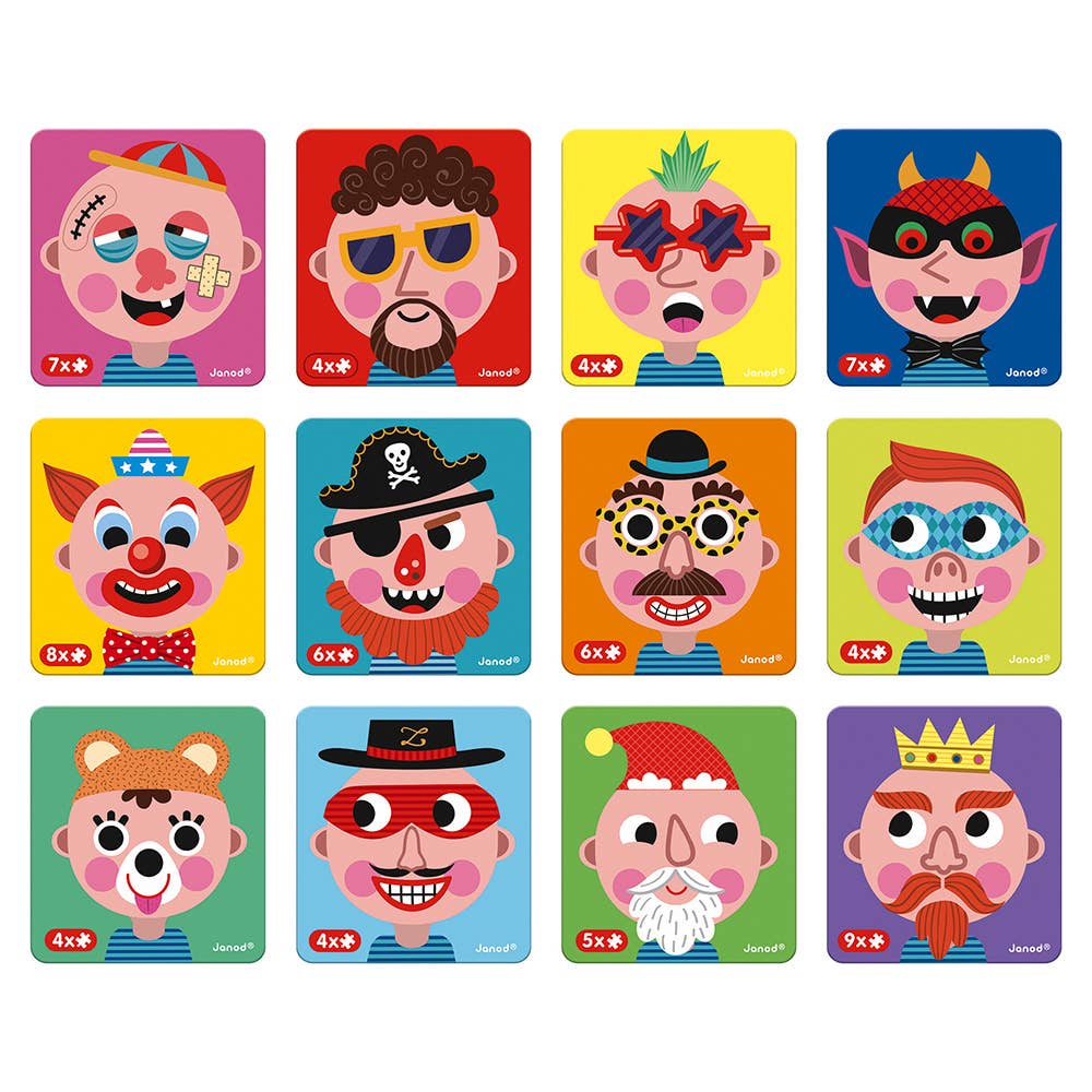Magneti'book - Boy's Crazy Faces - From Me To You
