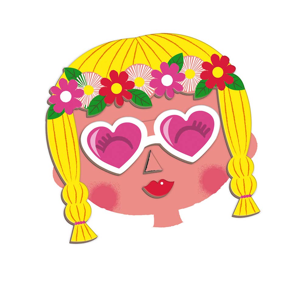 Magneti'book - Girl's Crazy Faces - From Me To You