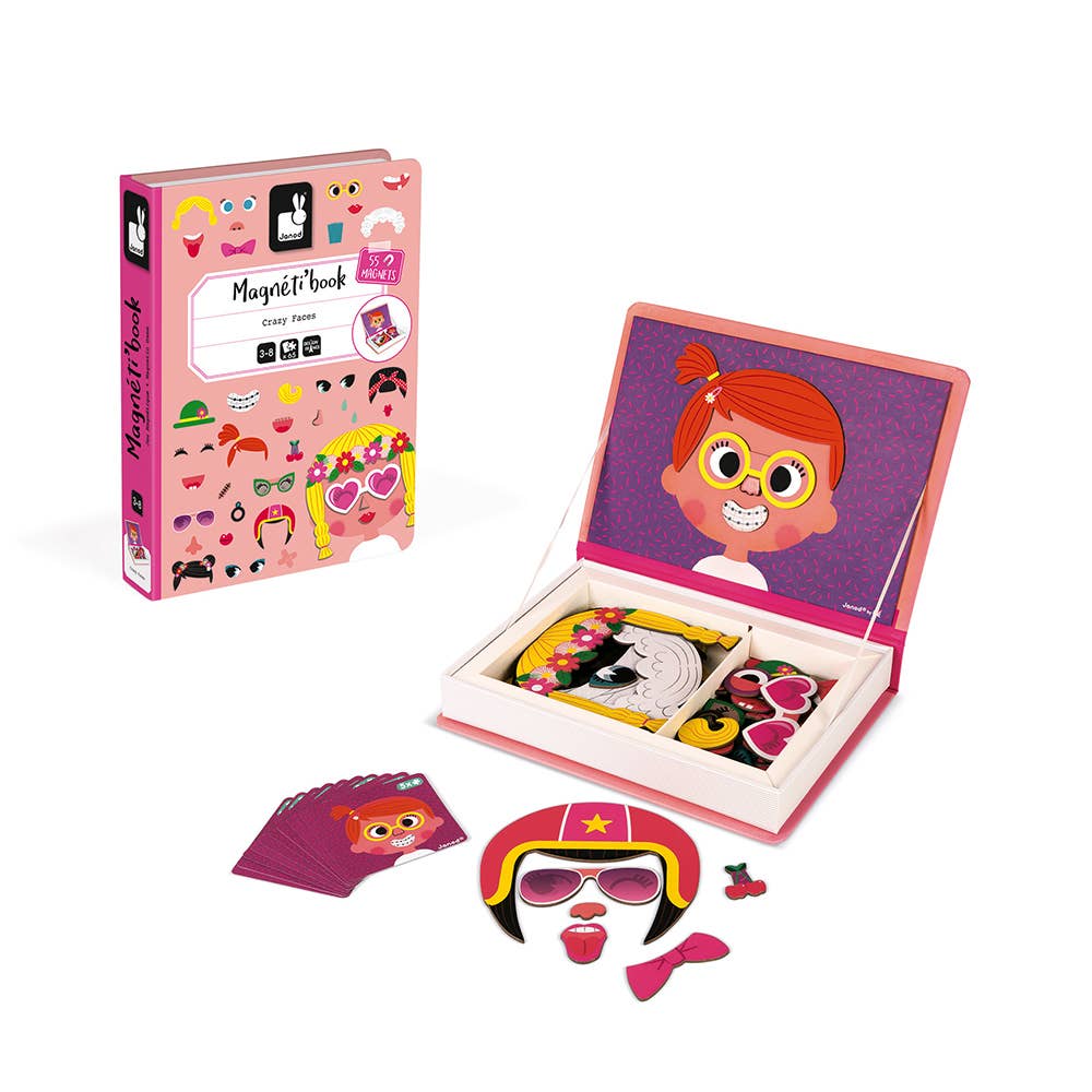 Magneti'book - Girl's Crazy Faces - From Me To You