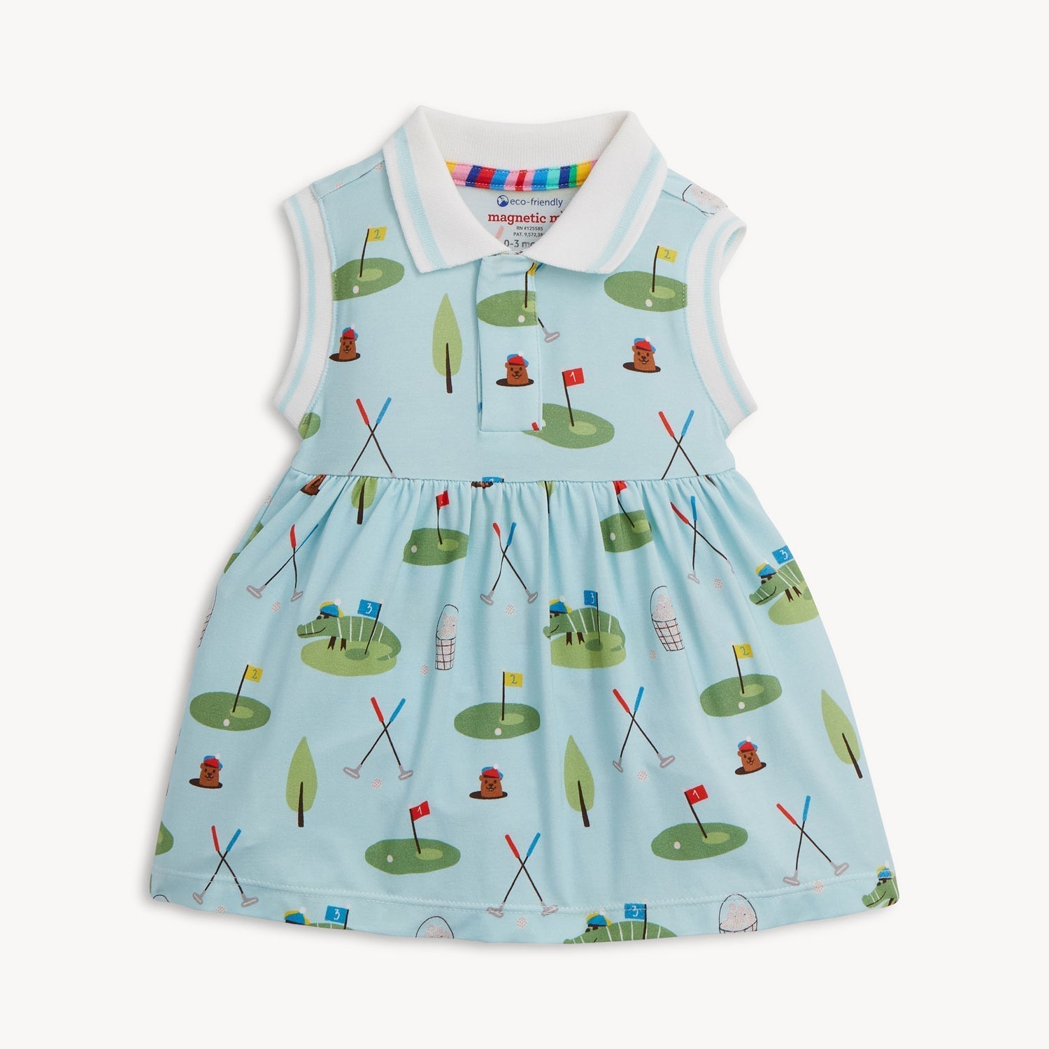 Magnetic Magnetic Me Gopher It Magnetic Bodysuit Polo Dress - From Me To You