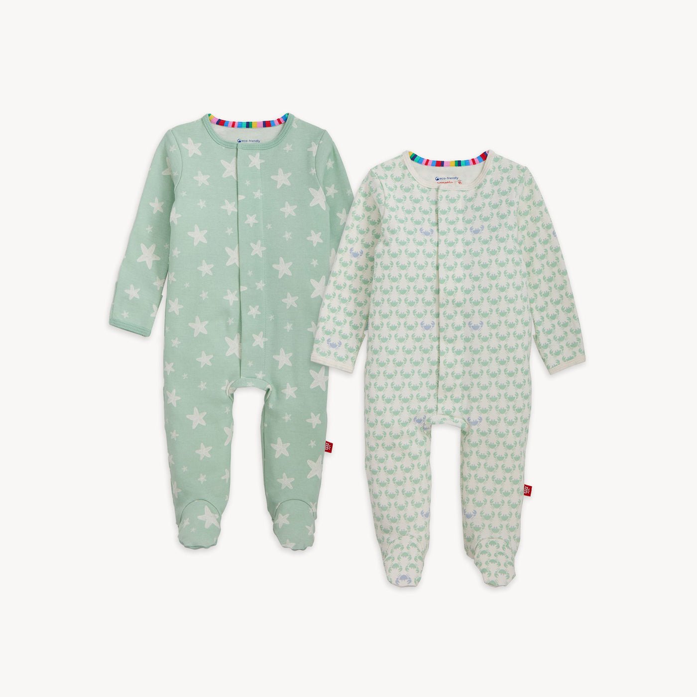 Magnetic Me - Magnetic 2 - Pack Footie - Green Crab Combo - From Me To You