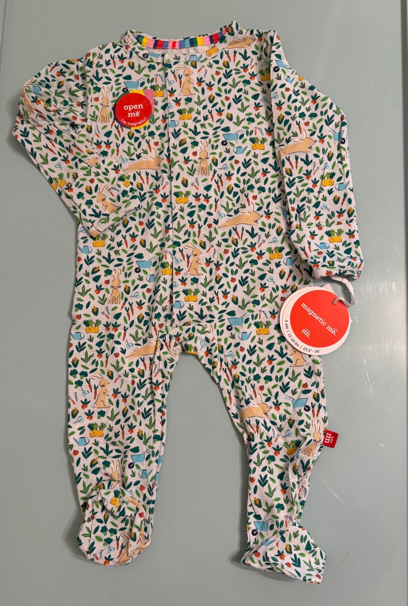 Magnetic Me - Modal Magnetic Footie - Bunny Garden - From Me To You