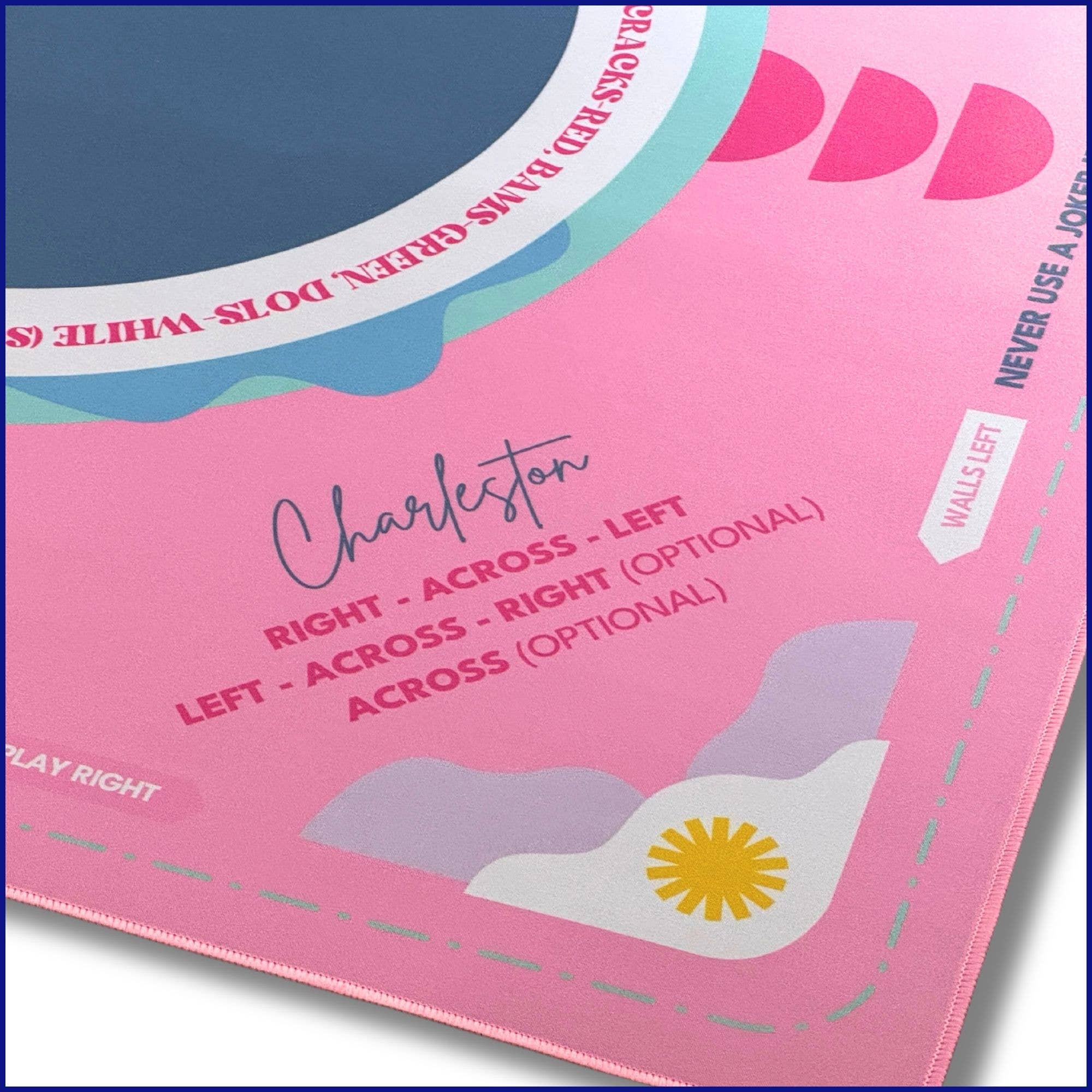 Magnolia Mahjong Neoprene Charleston Learning Mat - From Me To You