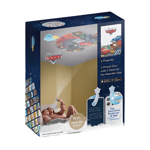 Moonlite Storytime Disney Pixar: Cars 1 - Story Starter Pack with Projector - From Me To You