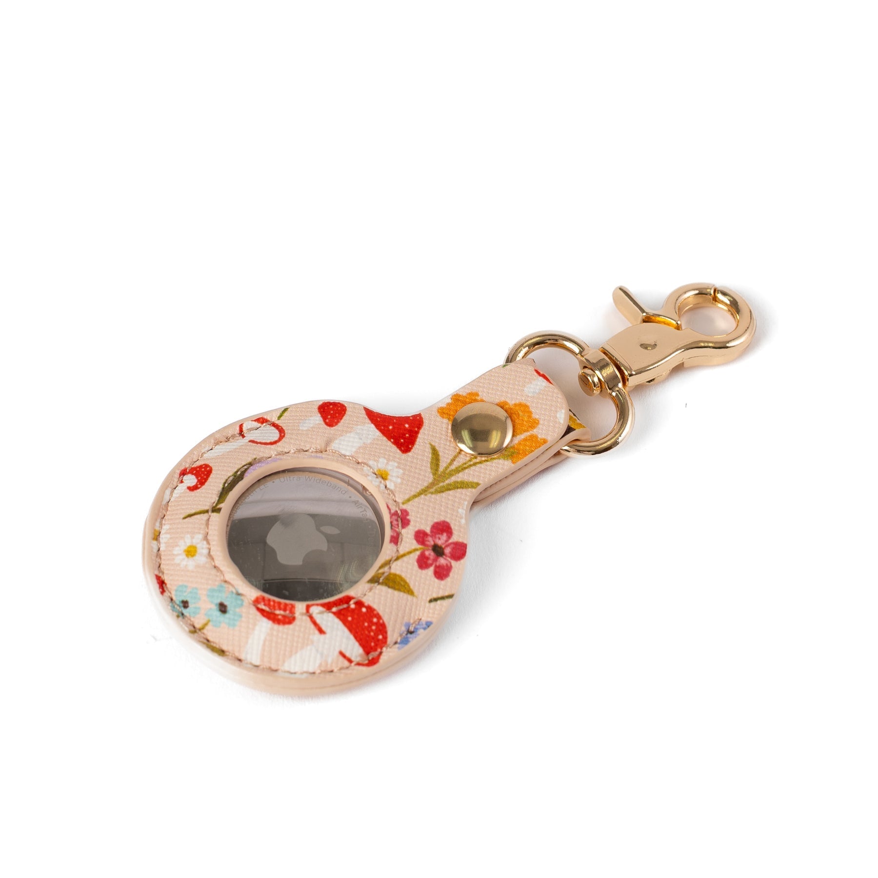 Mushroom Meadows AirTag Keychain - From Me To You
