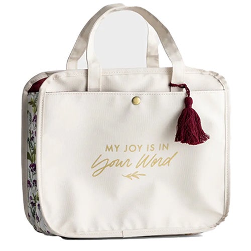 My Joy Is In Your Word – Bible Tote & Organizational Bag - From Me To You