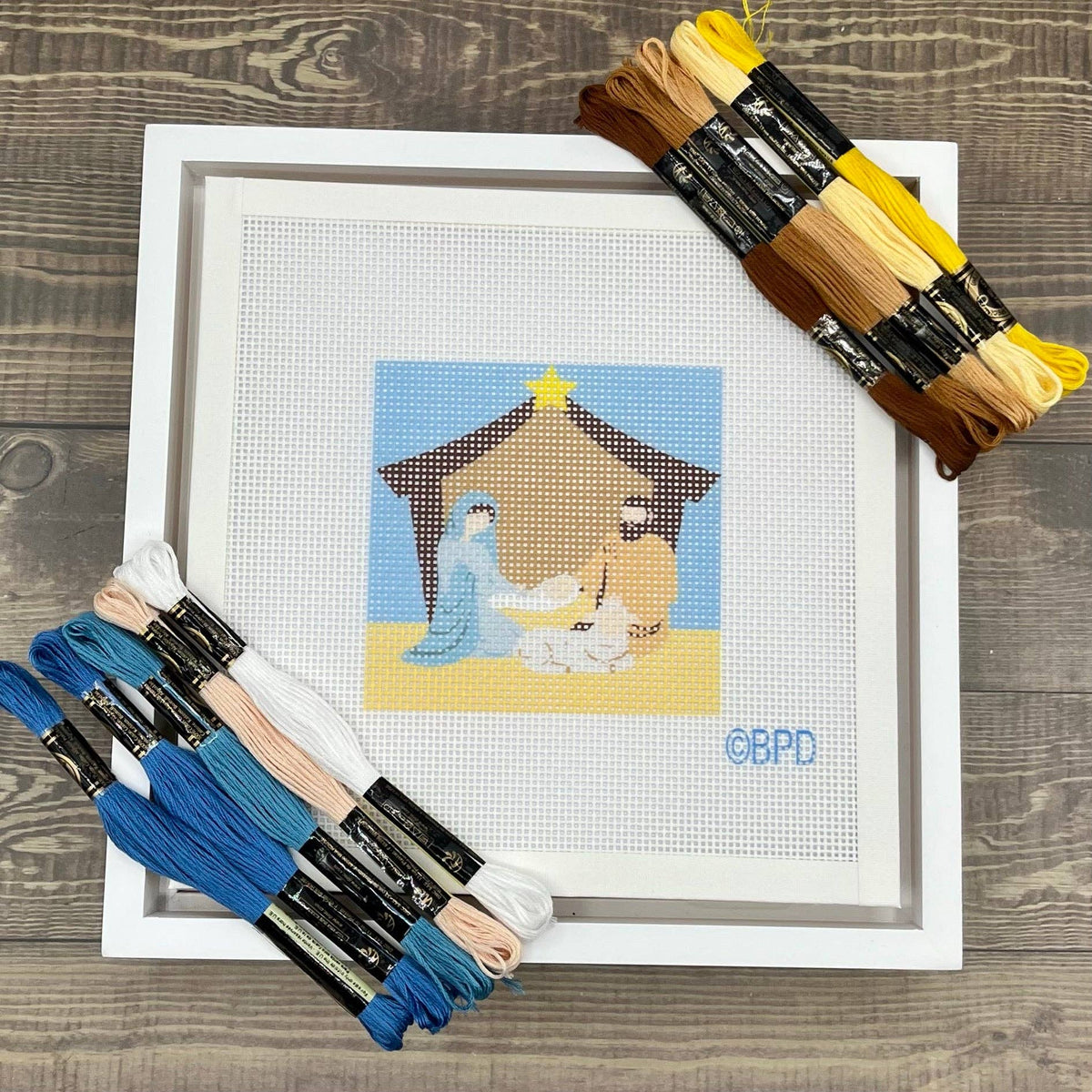 Nativity Needlepoint Kit - From Me To You