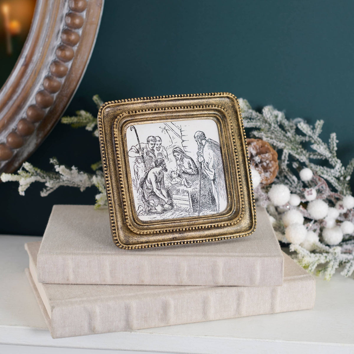 Nativity Sketch Framed Art - From Me To You