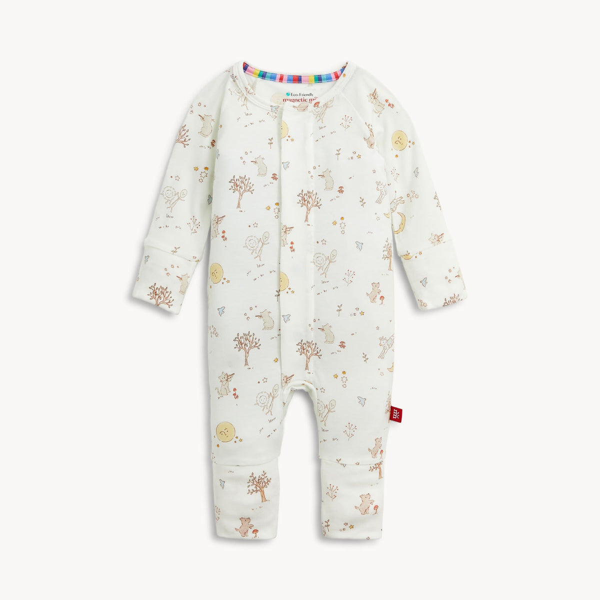 Nursery Magic Cream Modal Convertible Coverall | Magnetic Me - From Me To You