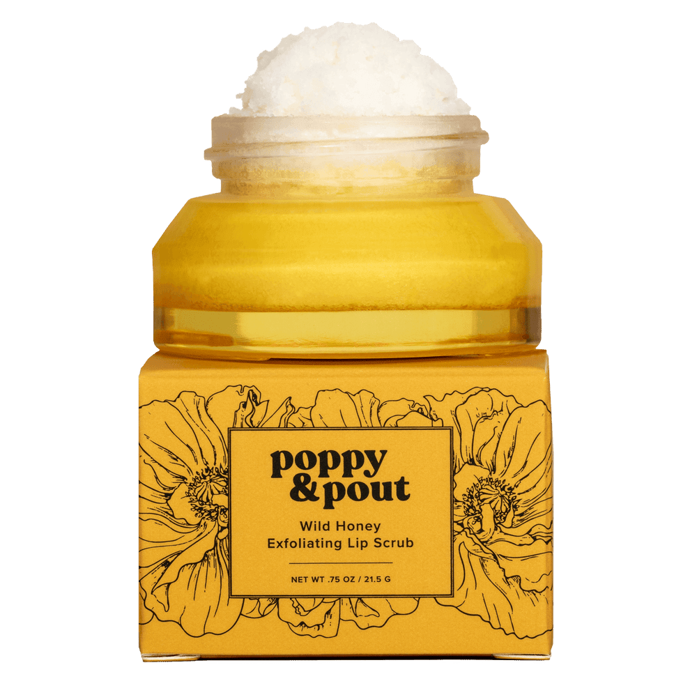 Poppy & Pout Lip Scrub - From Me To You
